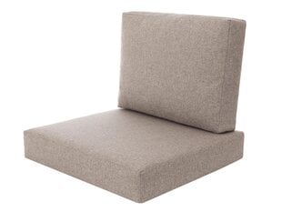 Комплект подушек для стула HobbyGarden Mia Tech, светло-коричневый цена и информация | Подушки, наволочки, чехлы | hansapost.ee
