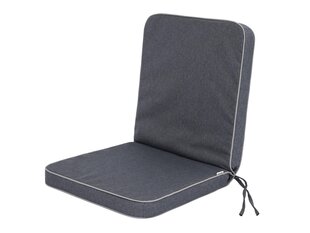 Подушка для стула Hobbygarden Sara, темно-серая цена и информация | Подушки, наволочки, чехлы | hansapost.ee