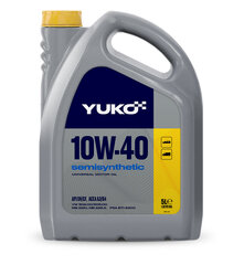 Масло моторное полусинтетическое Yuko Semisynthetic, 10W-40, 5л цена и информация | Yuko Автотовары | hansapost.ee