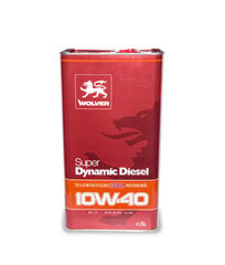 Масло моторное полусинтетическое Wolver Super Dynamic Diesel, 10W-40, 5л цена и информация | Моторные масла | hansapost.ee