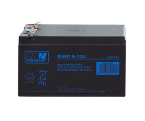 MWPower аккумулятор MWP 12V 9Ah F2(250) AGM, 12 лет цена и информация | Батарейки | hansapost.ee