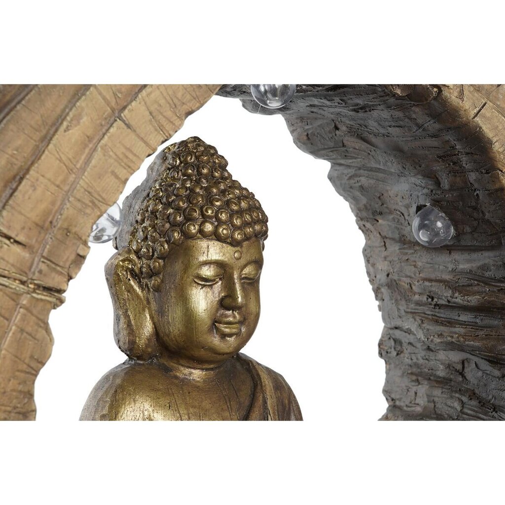 Dekoratiivkuju DKD Home Decor Vanutatud viimistlus Kuldne Pruun Buddha Idamaine Magneesium (40 x 13 x 40 cm) (2 Ühikut) hind ja info | Sisustuselemendid | hansapost.ee