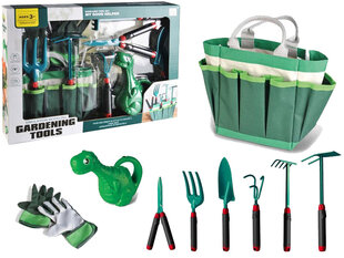 Детский садовый набор Gardening Tools, зеленый цена и информация | Игрушки для мальчиков | hansapost.ee