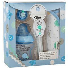 Подарочный комплект для мальчиков Tommee Tippee Cute as a Button, 150мл, 0м+, 42354677 цена и информация | Бутылочки и аксессуары | hansapost.ee
