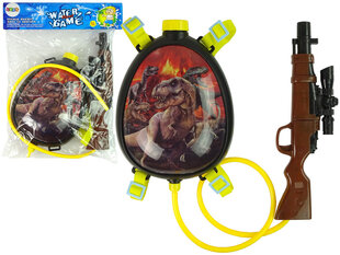 Игрушечный водяной пистолет с рюкзаком и динозаврами LeanToys цена и информация | Игрушки (пляж, вода, песок) | hansapost.ee