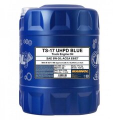 Sünteetiline mootoriõli Mannol TS-17 UHPD Blue 5W-30 7117, 20L hind ja info | Mannol Autokaubad | hansapost.ee