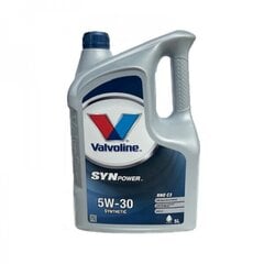 Valvoline SynPower RNO C3 5W-30 sünteetiline mootoriõli, 5L hind ja info | Valvoline Määrdeained | hansapost.ee