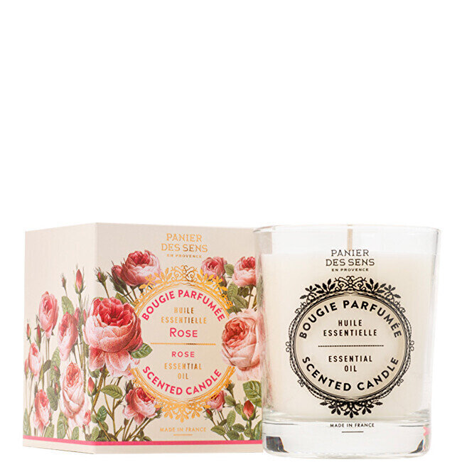 Lõhnaküünal Panier des Sens Rahustav roos, 180 g цена и информация | Küünlad, küünlajalad | hansapost.ee