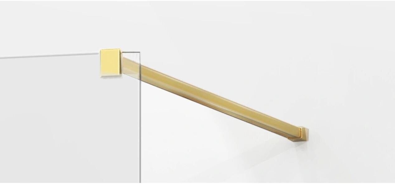 Dušisein Mexen Kioto, gold/poolmatt klaas 70,80,90,100,110,120x200 cm hind ja info | Dušiseinad ja dušiuksed | hansapost.ee