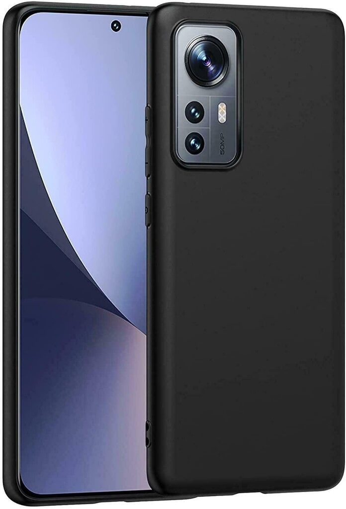 Mocco Ultra Slim Soft Matte skirtas Xiaomi 12 Lite 5G, juodas цена и информация | Telefonide kaitsekaaned ja -ümbrised | hansapost.ee