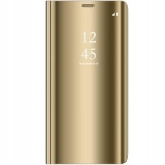 Mocco Clear View skirtas Samsung Galaxy A22 5G, auksinis цена и информация | Чехлы для телефонов | hansapost.ee