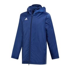 Куртка зимняя спортивная Adidas Core 18 JR DW9198, синяя цена и информация | Зимняя одежда для детей | hansapost.ee