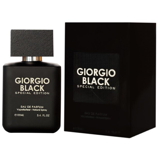 Giorgio Black Special Edition For Men EDP meestele 100 ml цена и информация | Parfüümid meestele | hansapost.ee