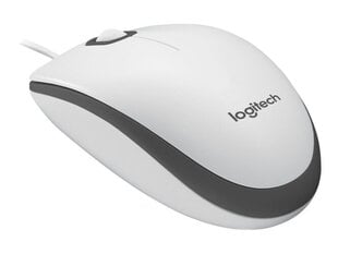 Мышь LOGITECH M100, белая, USB цена и информация | Компьютерные мыши | hansapost.ee