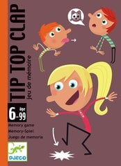 Kaardimäng - Tip-top clap, Djeco DJ05120 цена и информация | Настольные игры | hansapost.ee