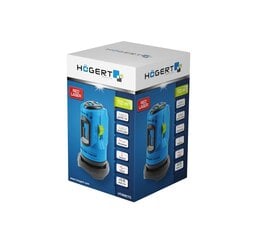 Hogerti lasernivoo 5-10m - HT4M070 цена и информация | Ручной инструмент, 18 В 125 мм бесщеточная угловая шлифовальная машина для Makita Cordless, замена литий-ионного аккумулятора | hansapost.ee