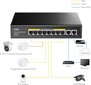 Cudy GS1010PE 8-pordiline Gigabit PoE lüliti, 120 W цена и информация | Võrgulülitid | hansapost.ee