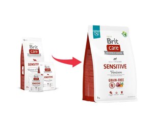 Brit Care teraviljavaba koos hirvelihaga 3 kg hind ja info | Koerte kuivtoit ja krõbinad | hansapost.ee