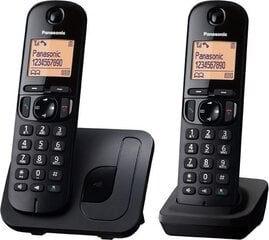 Panasonic KX-TGC212, черный цена и информация | Стационарные телефоны | hansapost.ee