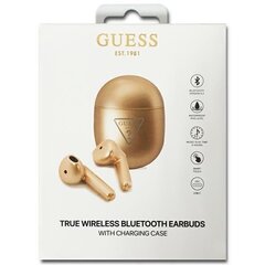 Guess GUTWST82TRD TWS Bluetooth headphones + gold|gold Triangle Logo docking station price and information | Headphones | hansapost.ee