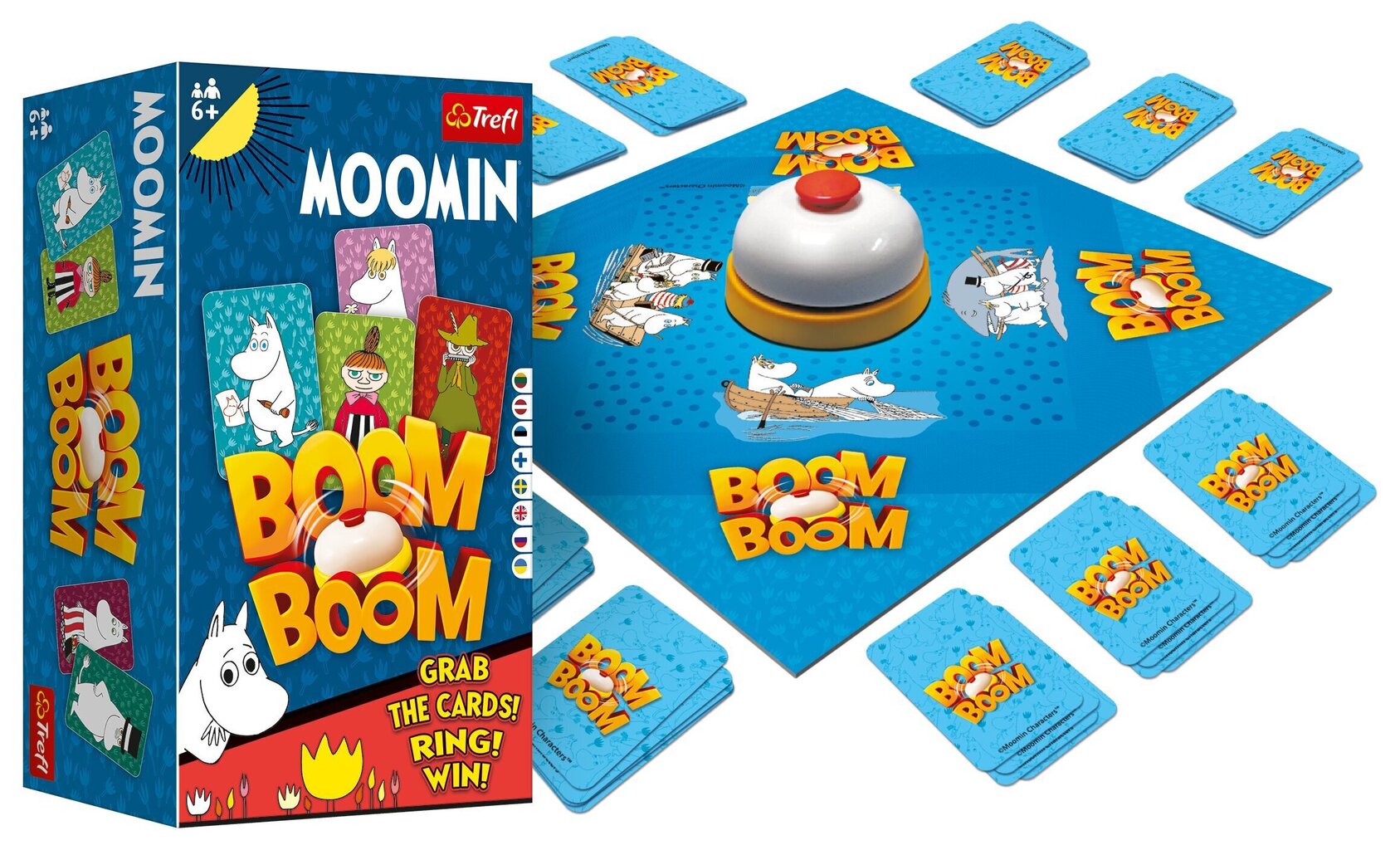 Lauamäng Trefl Boom Boom Muumi hind ja info | Lauamängud ja mõistatused perele | hansapost.ee
