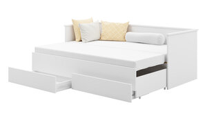Кровать ADRK Furniture Hela II, белая цена и информация | Кровати | hansapost.ee