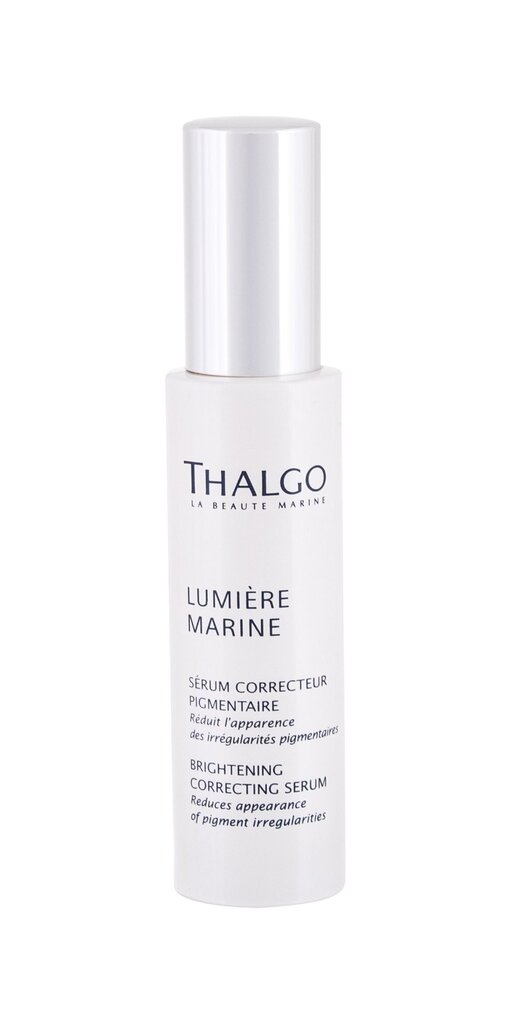 Thalgo Lumiere Marine Brightening Correcting Serum - Skin serum against pigment spots 30ml цена и информация | Näoõlid, ampullid ja seerumid | hansapost.ee