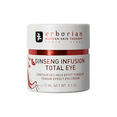 Крем для зоны под глазами Erborian Ginseng Infusion Total Eye, 15 мл цена и информация | Сыворотки, кремы для век | hansapost.ee