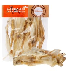 Naturaalsed koeranäksid, valged küülikukõrvad, 500 g price and information | Koerte maiused | hansapost.ee