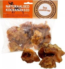 Naturaalsed koeranäksid, sea sisekõrvad, 1000 g цена и информация | Лакомства для собак | hansapost.ee