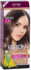 ELITAN Крем-краска для волос 7.10 Классический средне-русый, 50/50/30 мл цена и информация | Краска для волос | hansapost.ee