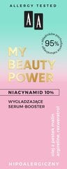 Siluv seerum AA My beauty power Niacinamide 10%, 15 ml hind ja info | Näoõlid, ampullid ja seerumid | hansapost.ee