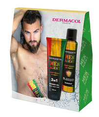 Komplekt Dermacol Men Agent Happy meestele: dušigeel, 250 ml + deodorant, 150 ml hind ja info | Dušigeelid, õlid | hansapost.ee