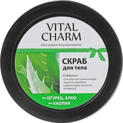 Kehakoorija Vital Charm Cucumber, 250 g hind ja info | Kehakoorijad | hansapost.ee
