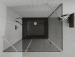 Dušikabiin Mexen Roma koos aluse ja sifooniga, Graphite+Black/Chrome, 120x80,90 cm hind ja info | Dušikabiinid | hansapost.ee