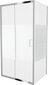 Dušikabiin Mexen Apia koos aluse ja sifooniga, poolmatt, 120x70,80,90,100 cm hind ja info | Dušikabiinid | hansapost.ee