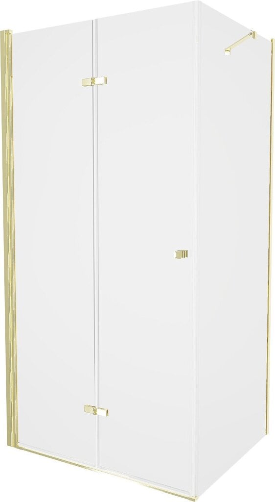 Dušikabiin Mexen Lima koos aluse ja sifooniga, Gold+White/Gold, 70x70,80,90,100 cm цена и информация | Dušikabiinid | hansapost.ee
