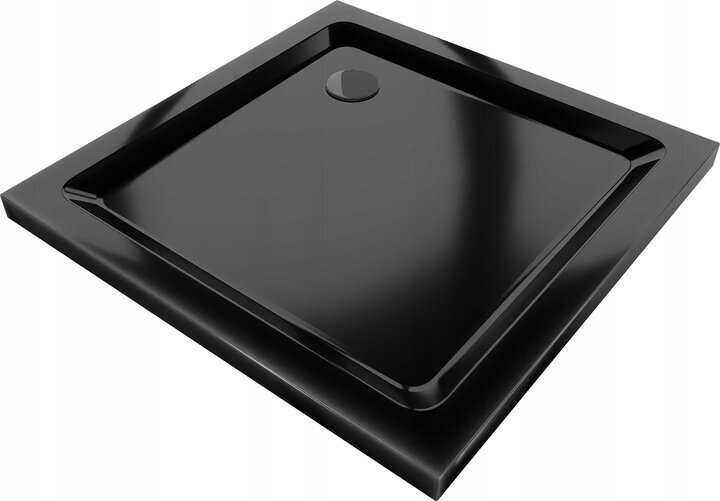 Dušikabiin Mexen Apia koos aluse ja sifooniga, Black, 90x70,80,90,100 cm hind ja info | Dušikabiinid | hansapost.ee