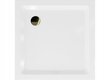 Kandiline dušialus Mexen Flat Slim sifooniga, White+Gold, 70x70, 80x80, 90x90, 100x100 cm цена и информация | Dušialused | hansapost.ee