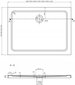 Ristkülikukujuline dušialus Mexen Flat Slim sifooniga, White+Chrome, 110x70,80,90,100 cm hind ja info | Dušialused | hansapost.ee