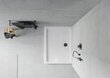 Dušialus ristkülikukujuline Mexen Flat Slim sifooniga, White+Black, 90 x 70, 80 cm hind ja info | Dušialused | hansapost.ee