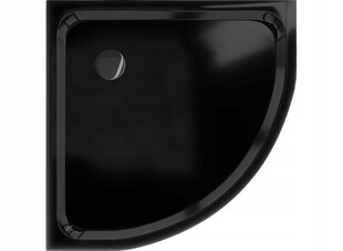 Poolringikujuline dušialus Mexen Flat Slim sifooniga, Black, 70x70,80x80,90x90,100x100 cm hind ja info | Dušialused | hansapost.ee