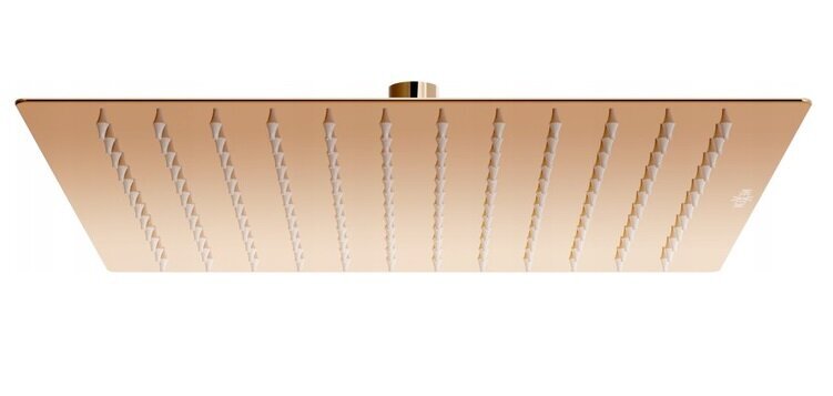 Peidetud dušikomplekt termostaadiga Mexen Cube 6in1, 25 x 25 cm, Rose Gold hind ja info | Dušikomplektid ja süsteemid | hansapost.ee