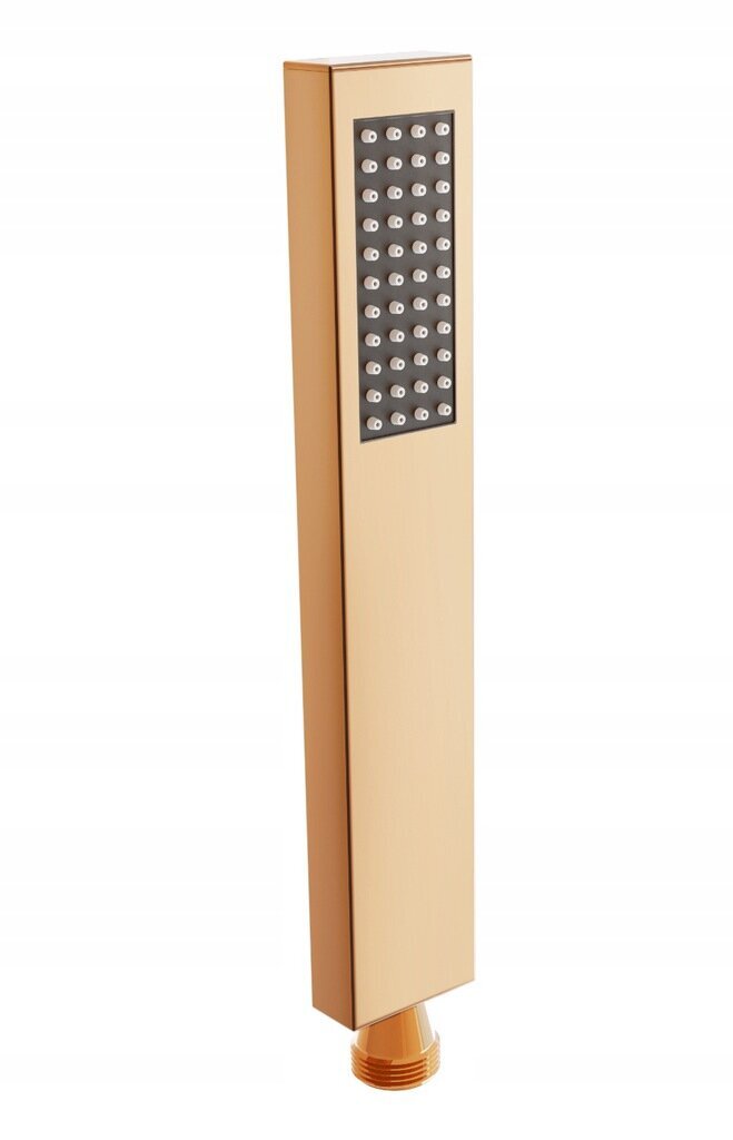 Peidetud dušikomplekt termostaadiga Mexen Cube 6in1, 25 x 25 cm, Rose Gold hind ja info | Dušikomplektid ja süsteemid | hansapost.ee