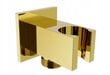 Peidetud dušikomplekt termostaadiga Mexen Cube 6in1, 25x25 cm, Gold цена и информация | Dušikomplektid ja süsteemid | hansapost.ee
