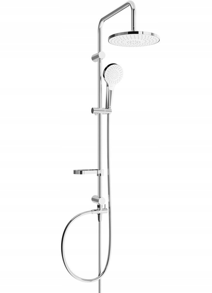 Termostaatsegistiga vanni-dušisüsteem Mexen Erik Cube 2, Chrome hind ja info | Dušikomplektid ja süsteemid | hansapost.ee