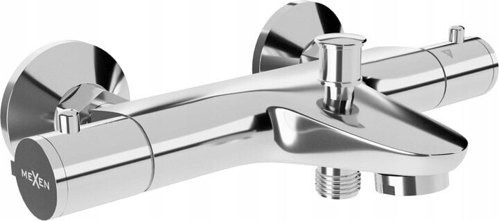 Termostaatsegistiga vanni-dušisüsteem Mexen Carl Nox, Chrome цена и информация | Dušikomplektid ja süsteemid | hansapost.ee