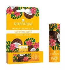 Huulepalsam Orientana Coconut Energy, 4,2 g hind ja info | Huulekosmeetika | hansapost.ee
