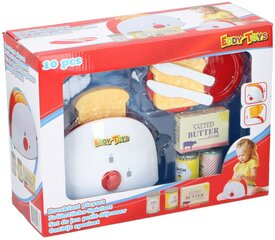 Hommikusöögikomplekt lastele rösteriga Eddy Toys, 10 tk. цена и информация | Игрушки для девочек | hansapost.ee