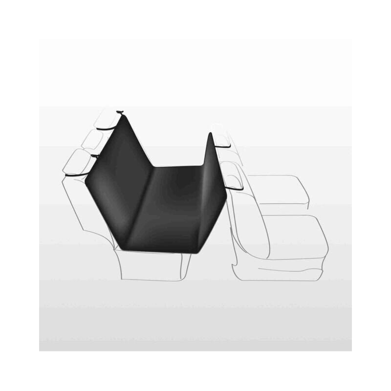 TRIXIE Autoistme kate, kitsas, sobib ette. istmele 0,65x1,45 m, must hind ja info | Koerte reisitarvikud | hansapost.ee